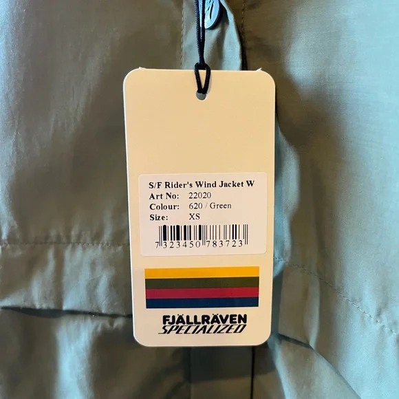 Specialized/Fjällräven Rider's Wind Jacket - Picture 7 of 8